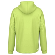 Head Kapuzenpullover Topspin Hoodie (100% poliester) limonkowy mężczyźni