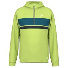 Head Kapuzenpullover Topspin Hoodie (100% poliester) limonkowy mężczyźni