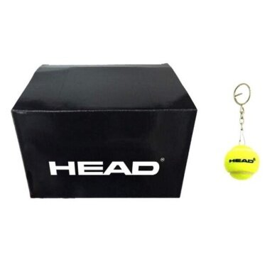 Head breloczek do kluczy Box żółty - 50 sztuk