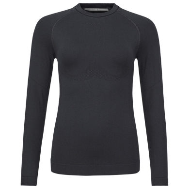 Head Funkcjonalna bielizna termoaktywna Longsleeve Flex Seamless (bezszwowa) czarna damska