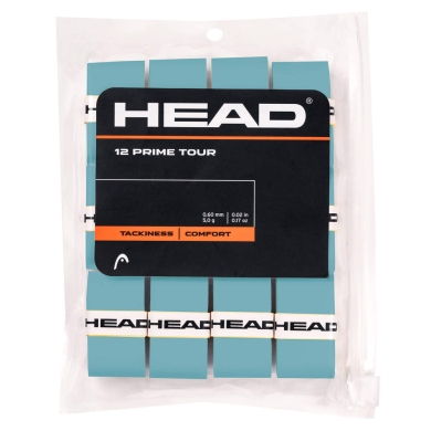 Head Overgrip Prime Tour 0.6 mm (Komfort, Chwytność) niebieski 12 sztuk w opakowaniu