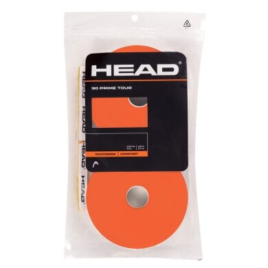 Head Overgrip Prime Tour 0.6 mm (Komfort, Chwytność) pomarańczowy 30 sztuk w opakowaniu