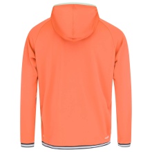 Head Bluza z kapturem Hoodie Topspin (100% poliester) pastelowa zieleń/pomarańczowy męska