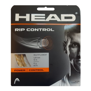 Head Sznur tenisowy Rip Control (Kontrola+Ochrona ramion) beżowy 12m Zestaw