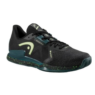 Head Buty tenisowe Sprint Pro 3.5 SF Clay/Piaskowe czarne/teal niebieskie męskie