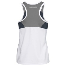 Head Tennistank Club 22 Tank Top (Racer Back) biały/granatowy damski