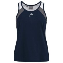 Head Tennistank Club 22 Tank Top (Racer Back) granatowy Damski