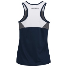 Head Tennistank Club 22 Tank Top (Racer Back) granatowy Damski