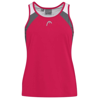 Head Tennistank Club 22 Tank Top (Racer Back) magenta Damskie