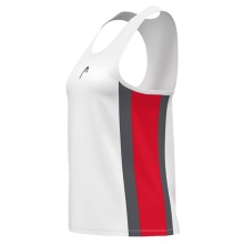 Head Tennis-Tank Club 25 Tech Tank Top (Racer Back) 2025 biały/czerwony damski