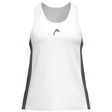 Head Tennis-Tank Club 25 Tech Tank Top (Racer Back) 2025 biały/royalblue damski