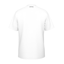 Head T-shirt tenisowy Topspin 2024 (dekolt w serek) żółty/biały chłopcy