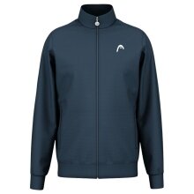 Kurtka tenisowa Breaker Full Zip (100% poliester) granatowa męska