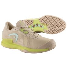 Head Buty tenisowe Sprint Pro 3.5 Allcourt beżowo/lime zielone damskie