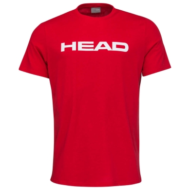 Head T-shirt tenisowy Club Basic 2023 (mieszanka materiałów) czerwony/biały męski