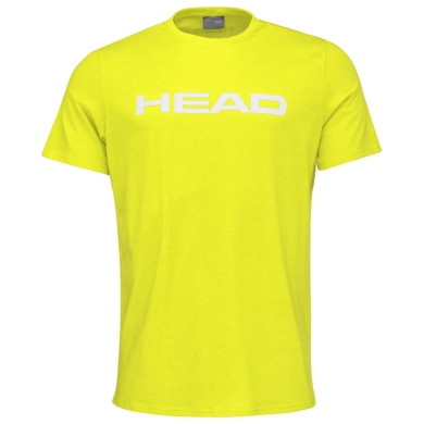 Head T-shirt tenisowy Club Basic (mieszanka materiałów) żółty/biały męski