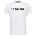 Head T-shirt tenisowy Club Basic 2023 (mieszanka materiałów) biały/czarny chłopcy