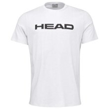 Head T-shirt tenisowy Club Ivan 2023 (materiał mieszany) biały/czarny dla chłopców