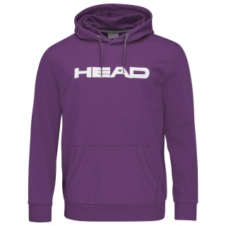 Head Bluza z kapturem Hoodie Club Byron fioletowa męska