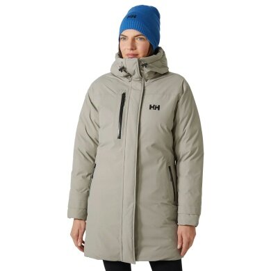 Helly Hansen Zimowy płaszcz Adore Tech Parka (wodoodporny, ciepły, izolacja High Loft) naturalny/szary damski