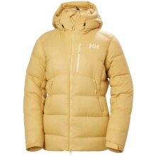 Helly Hansen zimowa kurtka puchowa Verglas Polar Down (izolacja Primaloft) piaskowy brąz Damska