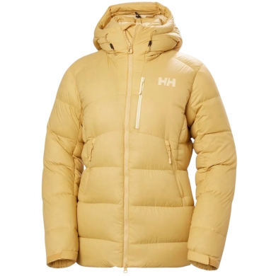 Helly Hansen zimowa kurtka puchowa Verglas Polar Down (izolacja Primaloft) piaskowy brąz Damska