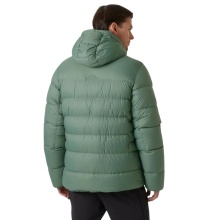 Helly Hansen zimowa kurtka puchowa Verglas Polar Down (izolacja Primaloft) szaro-zielona Męska