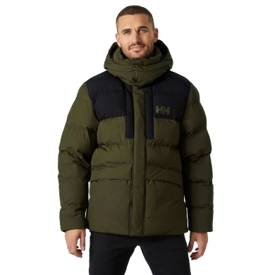 Helly Hansen Zimowa kurtka puchowa Explorer Puffy (ciepła, bez PFC) ciemnozielona męska