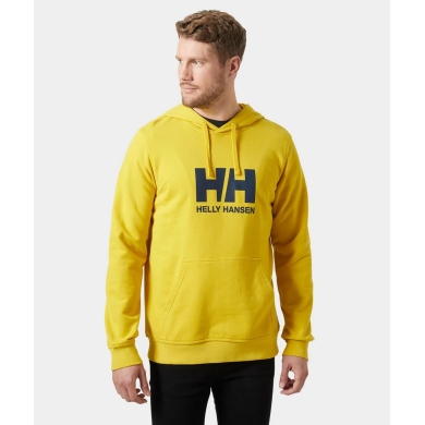 Helly Hansen Bluza z kapturem Logo Hoodie (Bawełna organiczna) żółta Mężczyźni