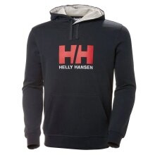 Helly Hansen Bluza z kapturem Logo Hoodie (Bawełna organiczna) granatowa Męska