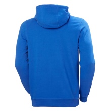 Helly Hansen Bluza z kapturem Logo Hoodie (Bawełna organiczna) kobaltowa Mężczyźni