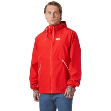 Kurtka przeciwdeszczowa Helly Hansen Sandoy Rain (2-warstwowa, wodoodporna) czerwona męska