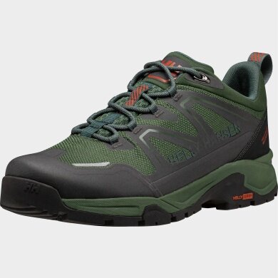 Helly Hansen Buty trekkingowe Cascade Low HellyTech Wodoodporne (wodoodporne) ciemnozielone męskie