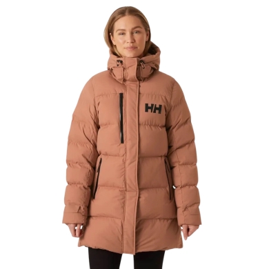 Helly Hansen zimowy płaszcz Adore Puffy Parka (bardzo ciepły, izolacja High Loft) różowy Damski