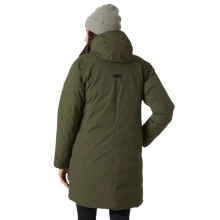 Helly Hansen Płaszcz zimowy Adore Tech Parka (wodoodporny, ciepły, izolacja High Loft) ciemnozielony Damski