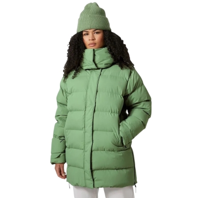 Helly Hansen Zimowy płaszcz Aspire Puffy Steppparka (bardzo ciepły, izolacja High Loft) jadeitowa zieleń dla Kobiet