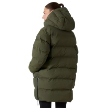 Helly Hansen Zimowy płaszcz Aspire Puffy Steppparka (bardzo ciepły, izolacja High Loft) ciemnozielony Damski