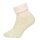 Skarpety wełniane HomeOfSocks pastelowe beżowo/jasnozielone - 1 para