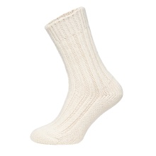 HomeOfSocks Skarpety wełniane z alpaki naturalne kremowo-białe/szare - 2 pary