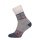 Skarpety wełniane HomeOfSocks Hygge (45% wełny) niebieskie/wielokolorowe - 1 para