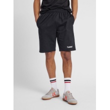 hummel Spodenki dresowe Bermuda hmlGO Cotton Shorts (Bawełna) krótkie czarne męskie