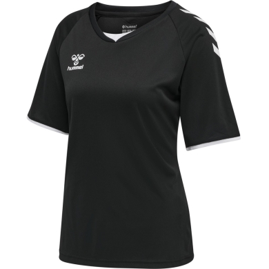 hummel Koszulka sportowa hmlCORE Volley Tee (Poliester, materiał jersey) Krótki rękaw czarny Damska