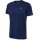 hummel Sport/Czas wolny T-shirt hmlCOURT Cotton (elastyczny materiał jersey) krótki rękaw granatowy mężczyźni