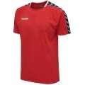 hummel Koszulka sportowa hmlAUTHENTIC Training Tee (mieszanka bawełny i poliestru) Krótki rękaw czerwony Mężczyźni