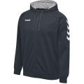 hummel Bluza z kapturem Basic hmlGO Cotton Zip Hoodie (Bawełna) granatowy Mężczyźni