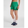 hummel Spodenki sportowe hmlLEAD Poly Shorts (materiał siatkowy, bez bocznych kieszeni) Krótkie zielone Damskie