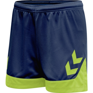 hummel Spodenki sportowe hmlLEAD Poly Shorts (Materiał siatkowy, bez bocznych kieszeni) Krótkie granatowe damskie