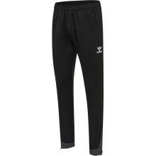 hummel Spodnie sportowe hmlLEAD Poly Pants (Kieszenie boczne, elastyczny materiał dresowy) Długie czarne Męskie