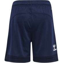 hummel Spodenki sportowe hmlLEAD Poly Shorts (materiał siatkowy, bez bocznych kieszeni) Krótkie granatowe dziecięce