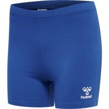 hummel Sport-Tight hmlCORE Volley Cotton Hipster (miękki, elastyczny materiał dżersejowy) Krótki niebieski Damski